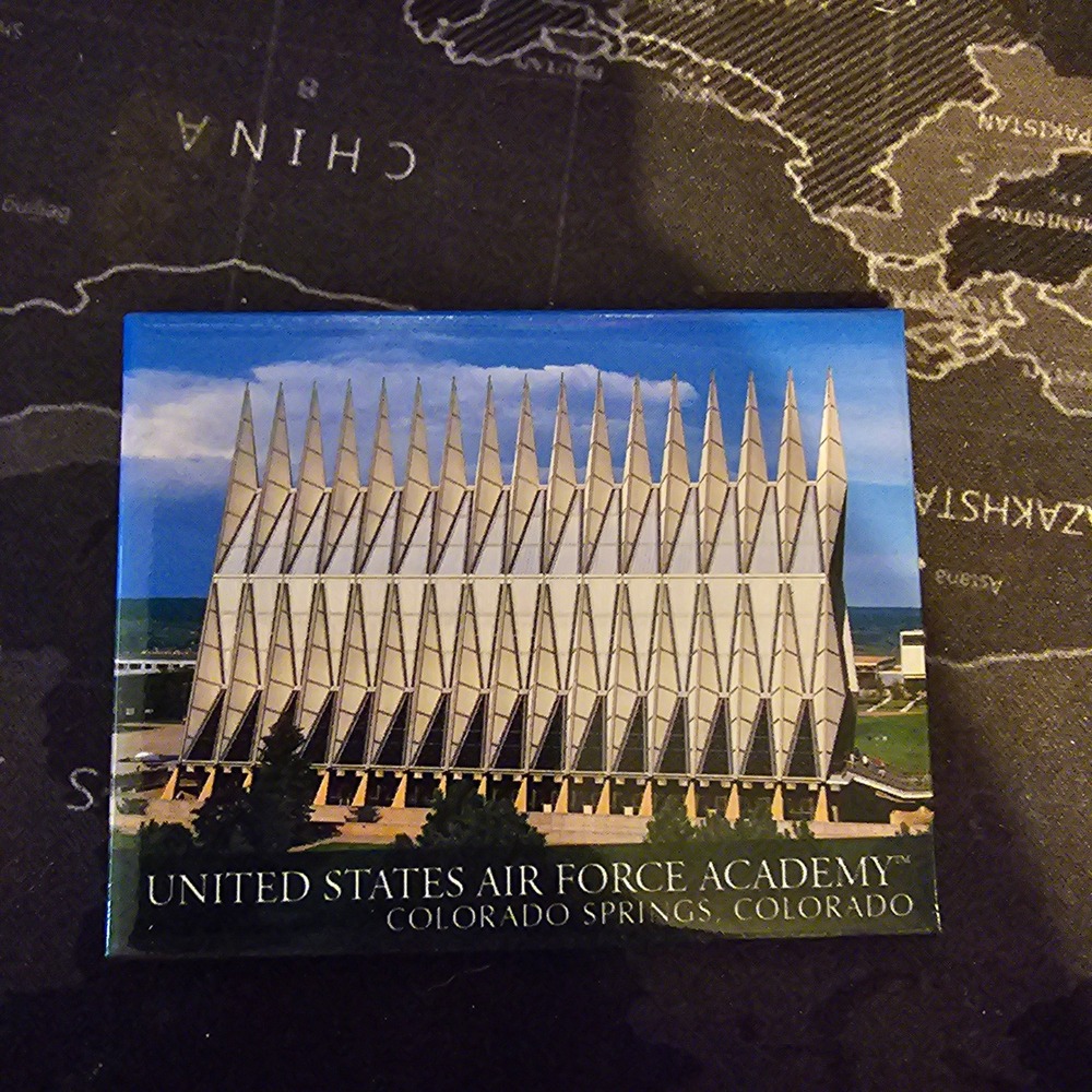 US Air Force Academy Cadet Chapel Magnet Colorado Springs Souvenir 63125 Impact